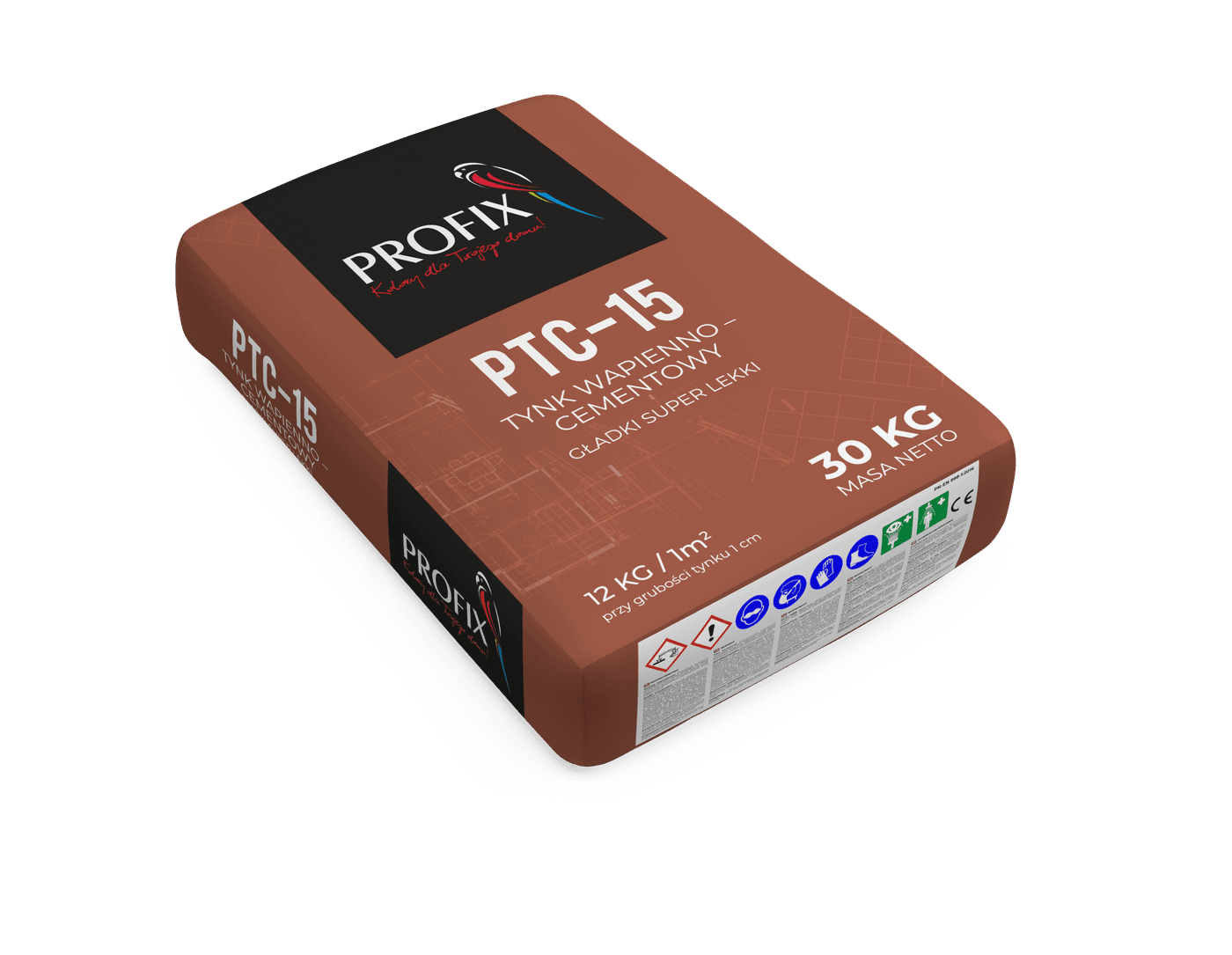 PTC-15 Tynk wapienno-cementowy gładki super lekki